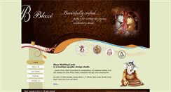 Desktop Screenshot of blazeweddingcards.com